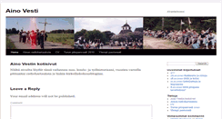 Desktop Screenshot of aino.vesti.fi